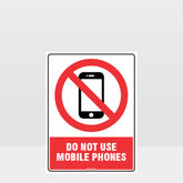 Custom Metal Sign,Prohibition Do Not Use Mobile Phones Sign